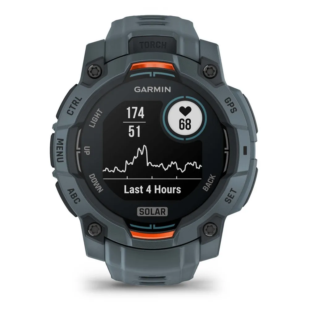 Купить Garmin 010-02934-01 Часы Instinct 3 45 mm Solar  Grey / Grey 7ft.ru в интернет магазине Семь Футов