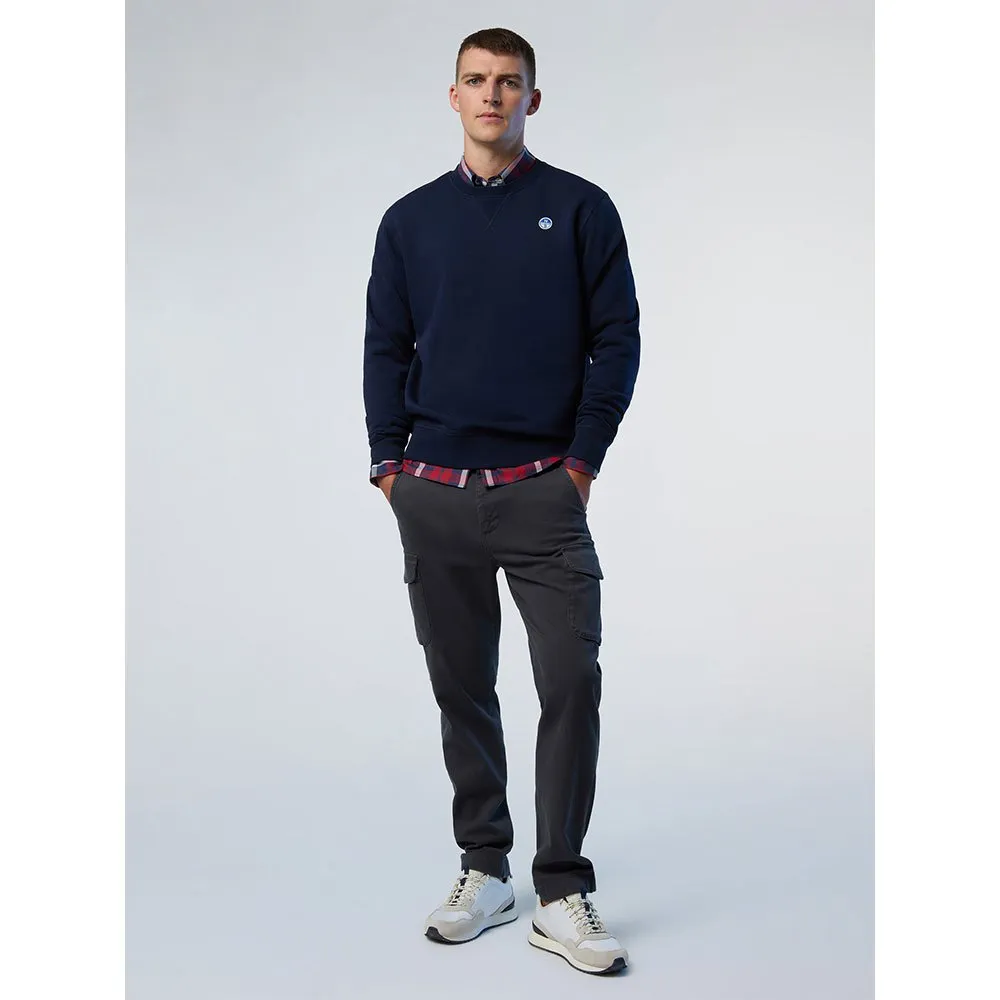 Купить North sails 691255-0802-3xl Толстовка Logo Crew Navy Blue 40x30x12 7ft.ru в интернет магазине Семь Футов