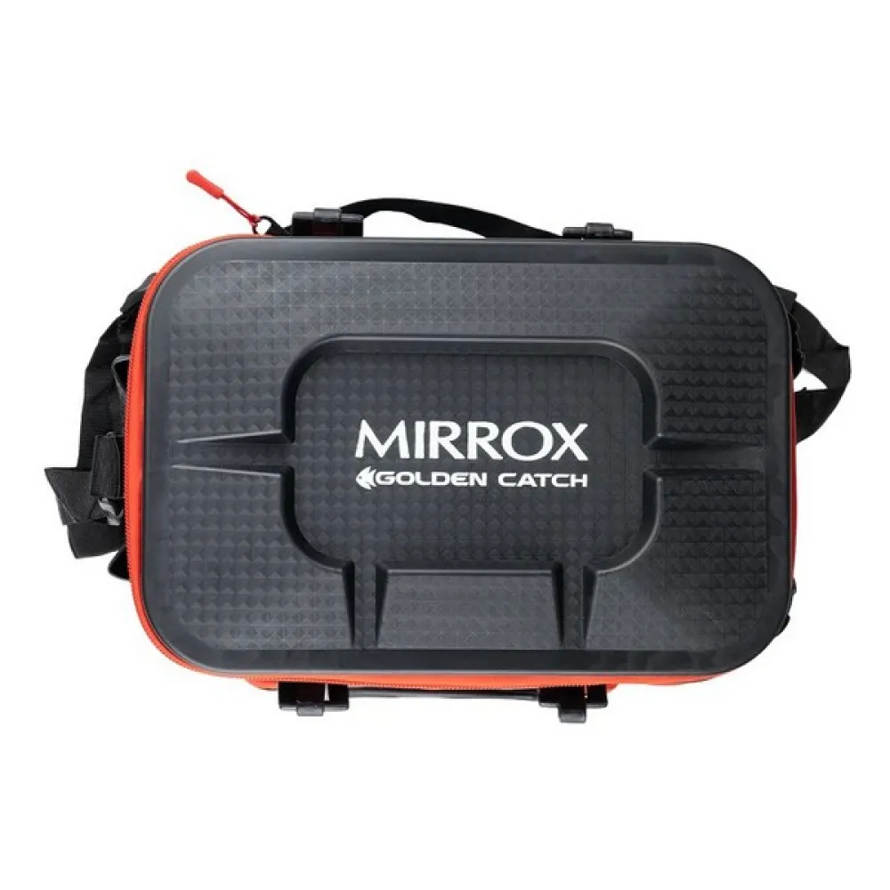 Купить Golden catch 7139321 Сумка для рыболовных снастей Mirrox Bakkan L 30L Black / Orange 40x30x25 41 x 26 x 27 cm 7ft.ru в интернет магазине Семь Футов