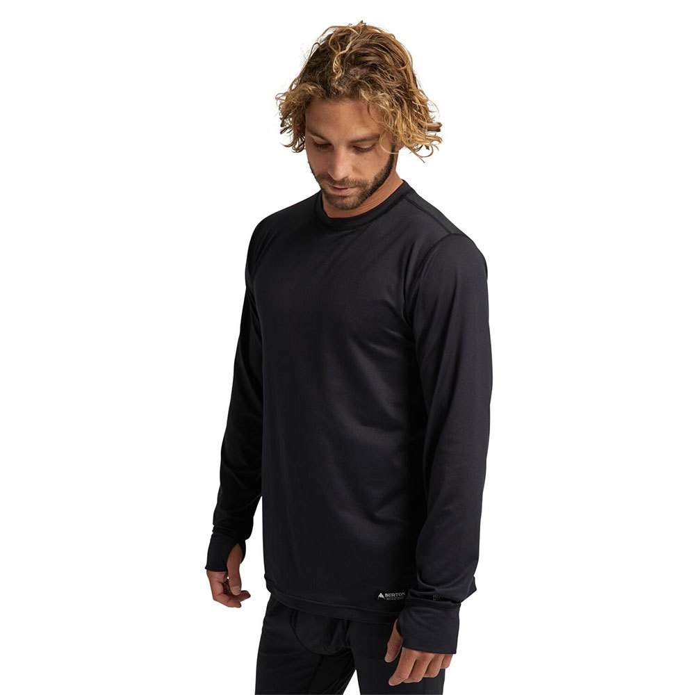 Купить Burton 10257107001-S Базовый слой с длинным рукавом Midweight Crew Черный True Black S 7ft.ru в интернет магазине Семь Футов