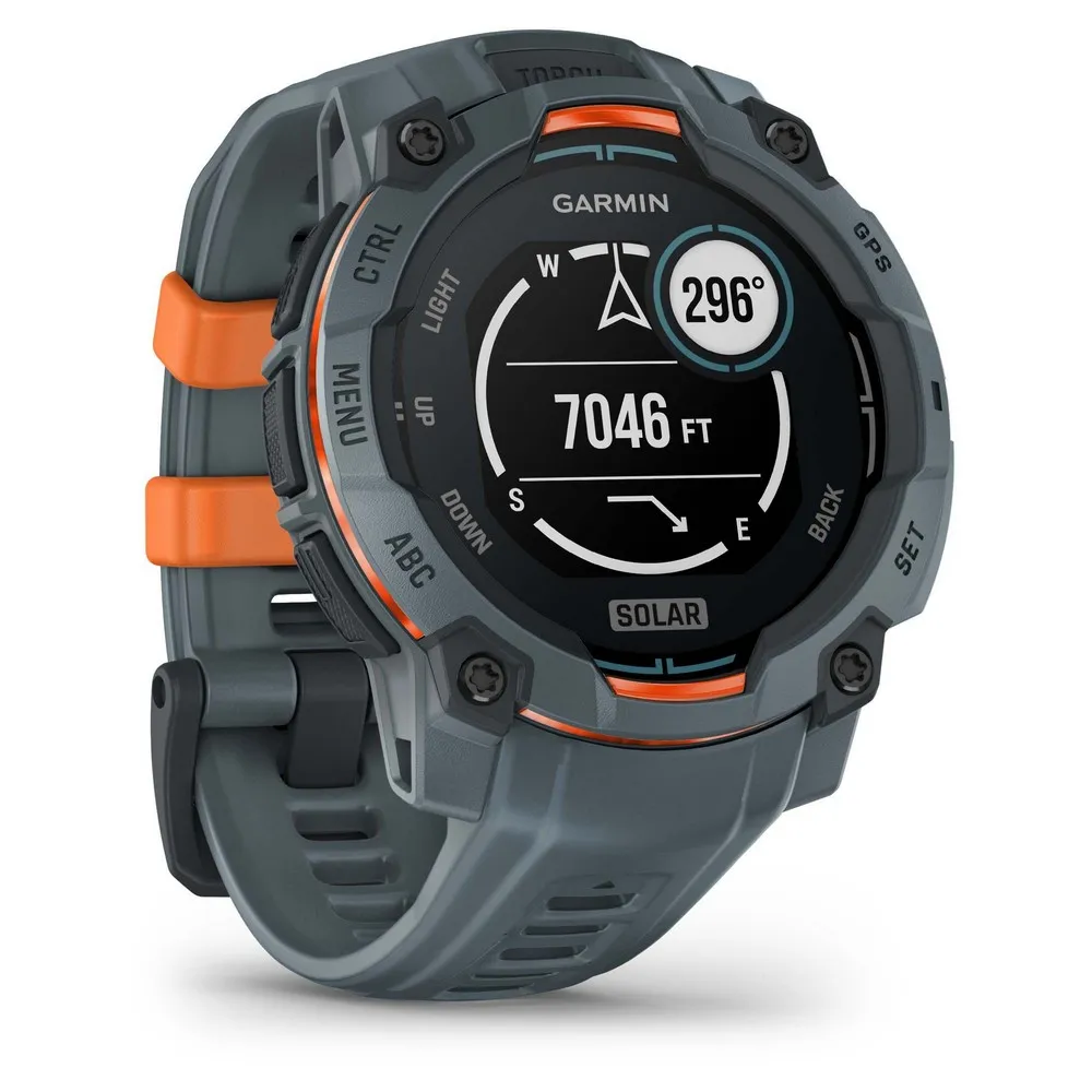 Купить Garmin 010-02934-01 Часы Instinct 3 45 mm Solar  Grey / Grey 7ft.ru в интернет магазине Семь Футов