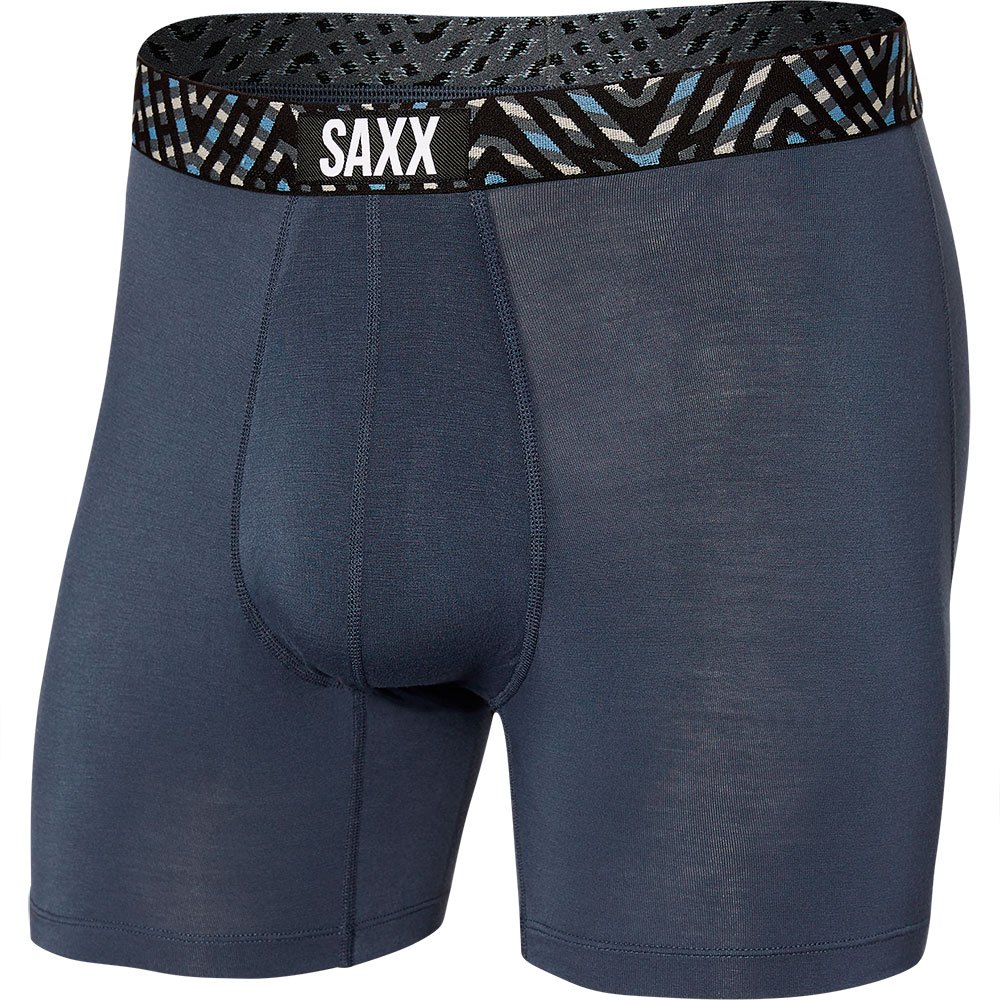 Купить SAXX Underwear SXBM35.IAZ.M Боксёр Vibe Голубой  India Ink / Amaze-Zing M 7ft.ru в интернет магазине Семь Футов