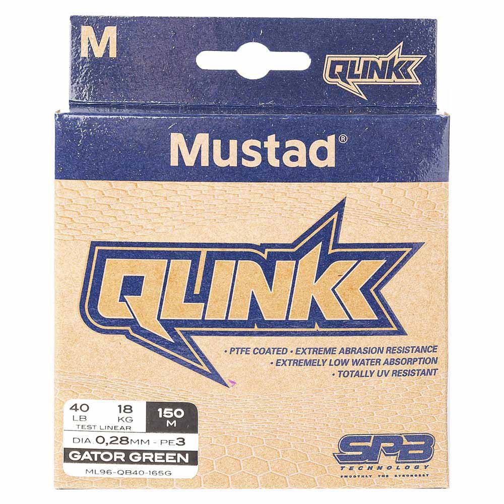 Купить Mustad ML96-QB25-165G QLink 150 m Плетеный  Dark Green 0.200 mm 7ft.ru в интернет магазине Семь Футов