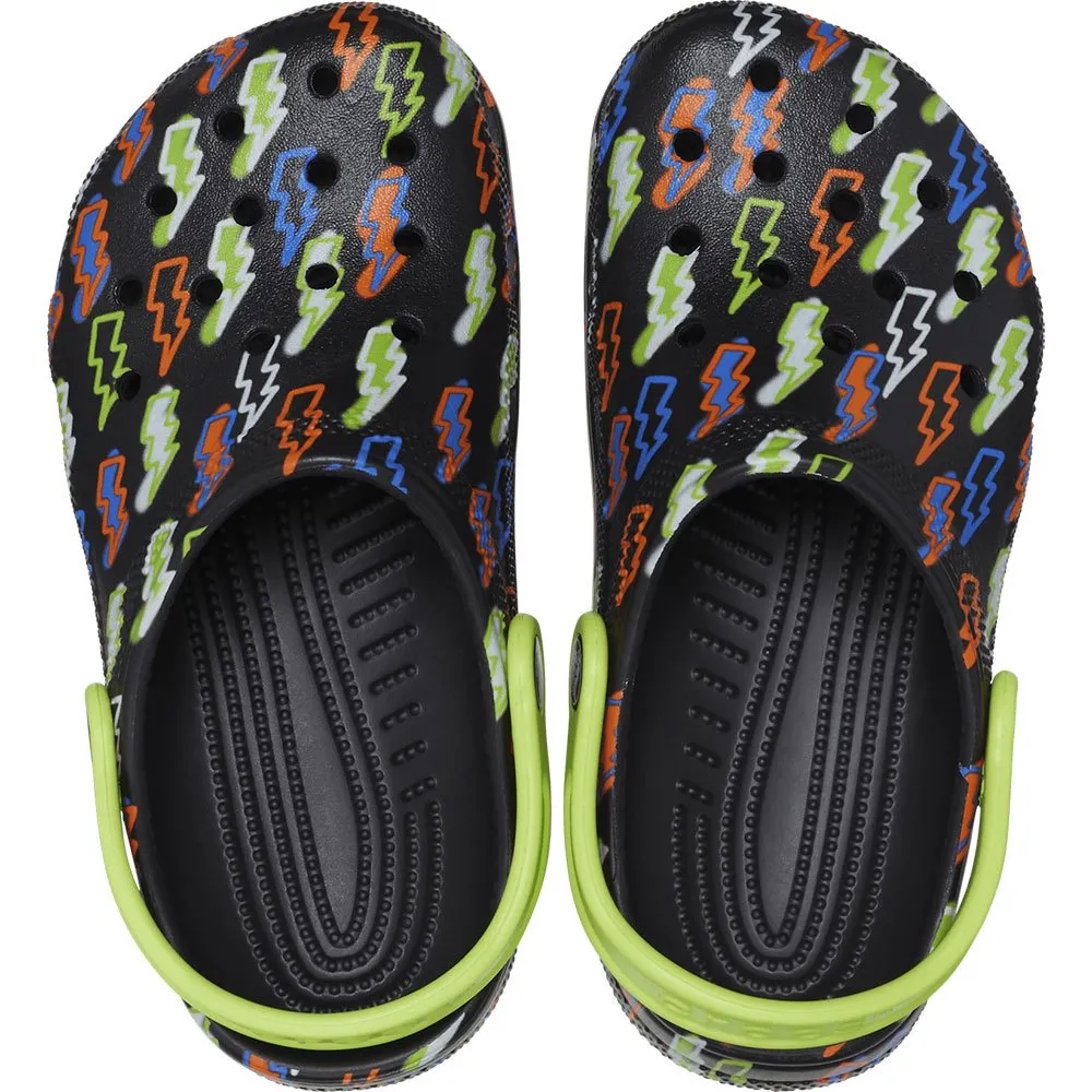 Купить Crocs 208309-001-c9 Деревянные башмаки Classic Lightning Bolt Black 35x25x15 EU 25 7ft.ru в интернет магазине Семь Футов