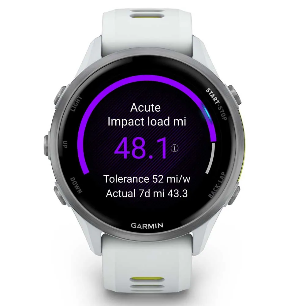 Купить Garmin 010-02969-11 Reloj Forerunner 970 Серый  Titanium / Whitestone / Translucent Amp Yellow 7ft.ru в интернет магазине Семь Футов