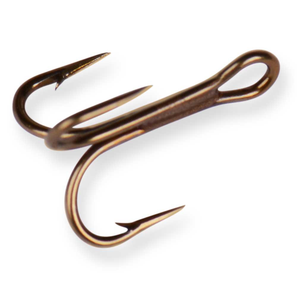 Купить Mustad 3551-BR-10-T10 T10 Тройной Крючок Золотистый Bronze 10 7ft.ru в интернет магазине Семь Футов