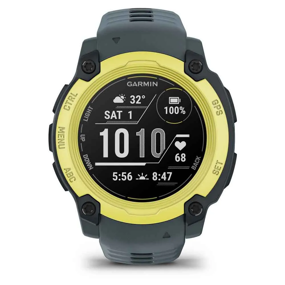 Купить Garmin 010-02932-01 Часы Instinct E 40 mm  Yellow / Grey 7ft.ru в интернет магазине Семь Футов