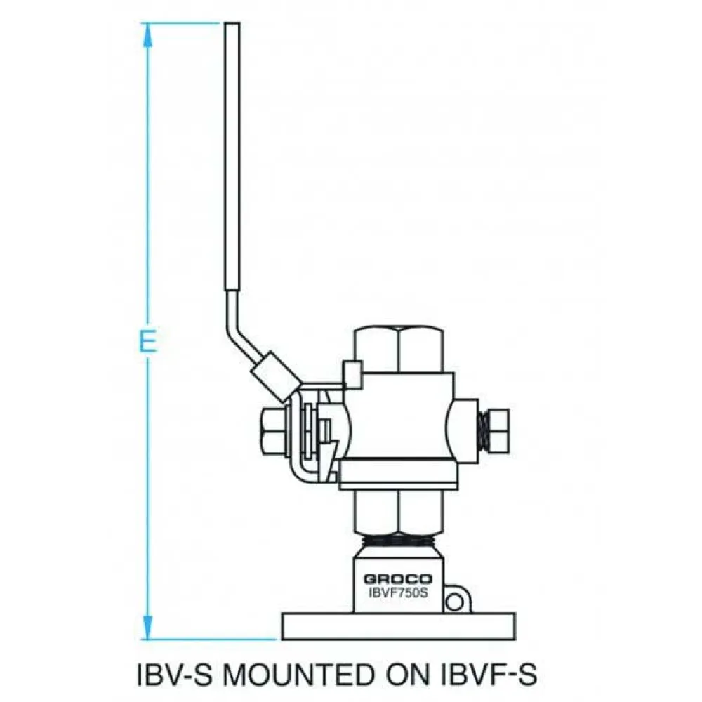 Купить Groco 34-ibv375s Встроенный клапан Grey 15x10x5 9.52 mm 7ft.ru в интернет магазине Семь Футов