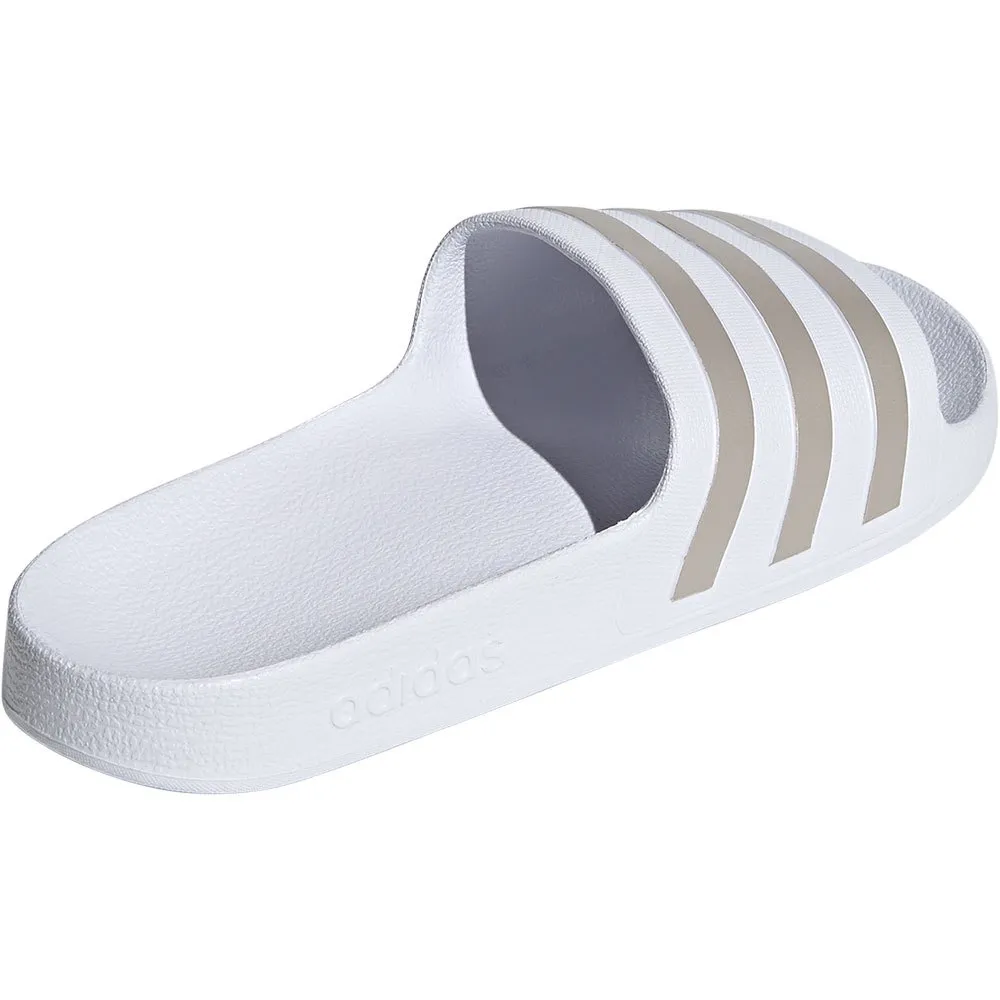 Купить adidas ef1730/9 Шлёпанцы Adilette Aqua Footwear White / Silver Metal / Footwear White 32x20x10 EU 43 7ft.ru в интернет магазине Семь Футов