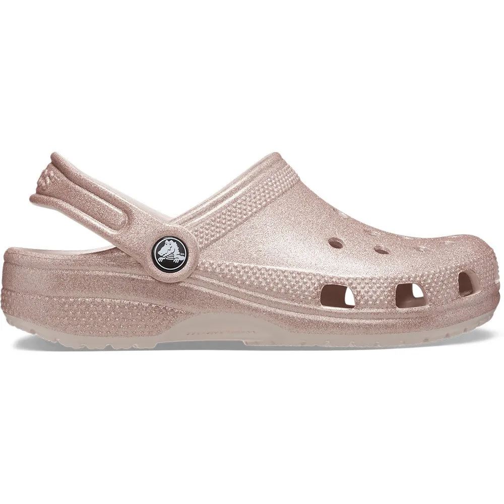 Купить Crocs 206992-6wv-c6 Деревянные башмаки Classic Glitter Quartz Glitter 35x25x15 EU 22 7ft.ru в интернет магазине Семь Футов