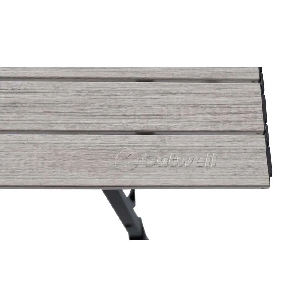 Купить Outwell 531191 стол Canmore M  Black / Grey 53 x 90 x 46-70 cm 7ft.ru в интернет магазине Семь Футов