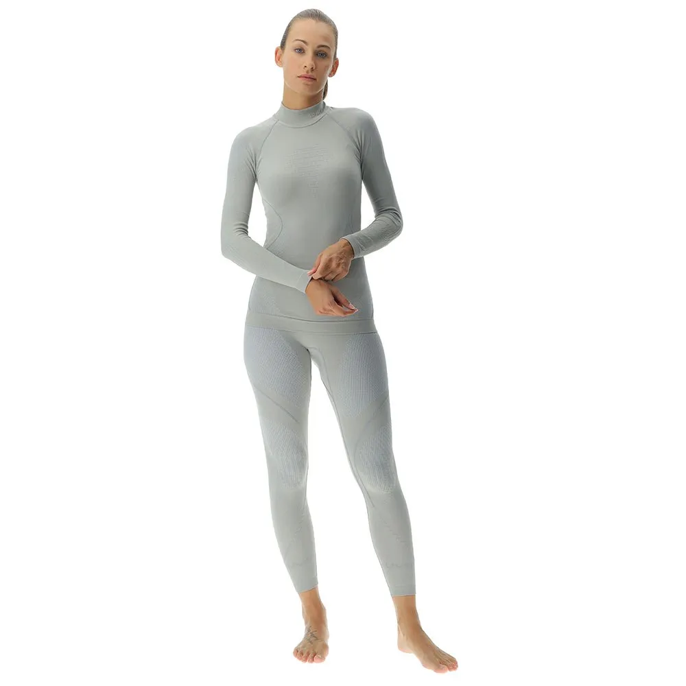 Купить UYN u100038-j914-s/m Базовый слой с длинным рукавом Evolutyon Turtle Neck Nautical Grey / Pearl / Pearl 30x25x2 S / M 7ft.ru в интернет магазине Семь Футов