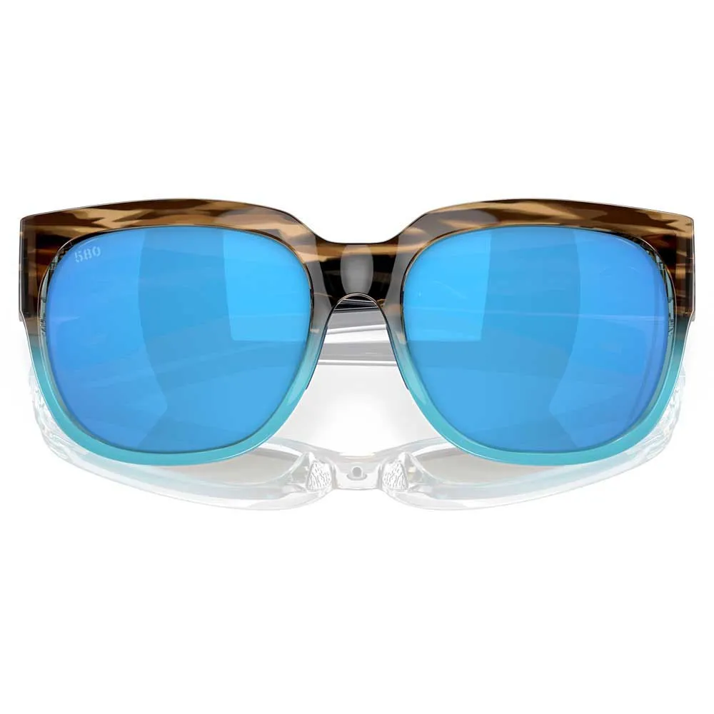 Купить Costa 06s9004-90040358 поляризованные солнцезащитные очки Waterwoman 2 Shiny Wahoo 25x12x10 Blue Mirror 580G/CAT3 7ft.ru в интернет магазине Семь Футов