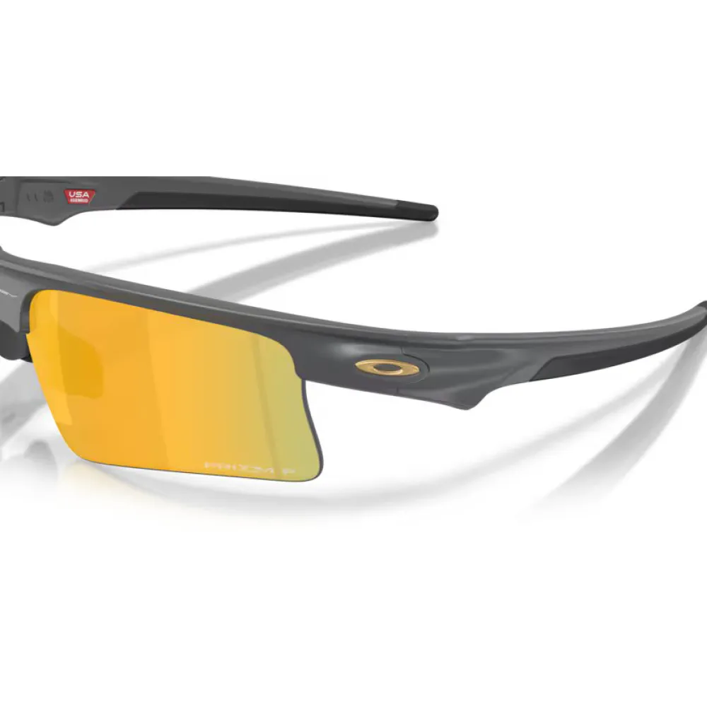 Купить Oakley oo9534-0368 поляризованные солнцезащитные очки Bisphaera speed Matte Carbon 20x10x10 Prizm 24K Polarized/CAT3 7ft.ru в интернет магазине Семь Футов