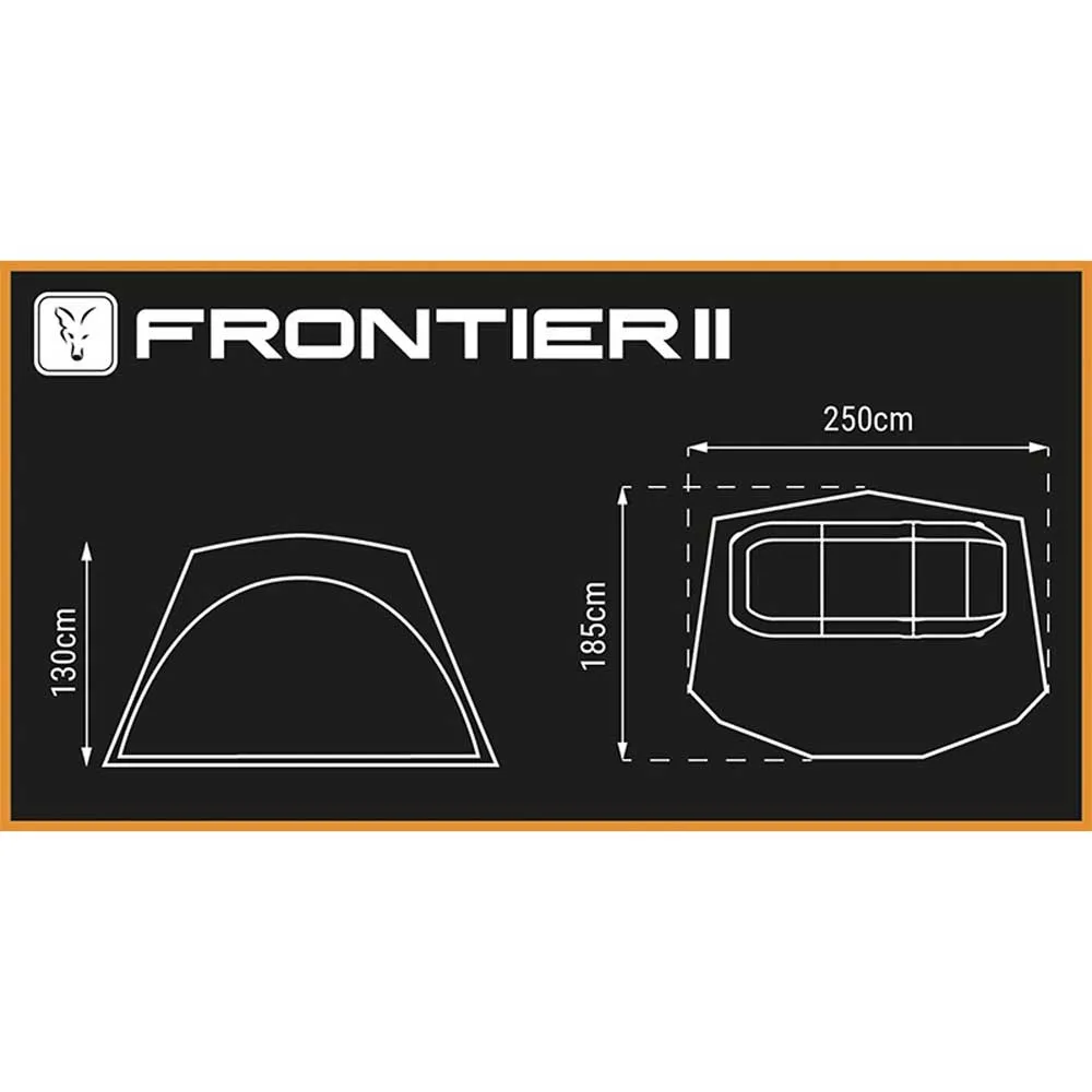 Купить Fox international cum382 расширение для палатки Frontier II Camo 100x40x40 7ft.ru в интернет магазине Семь Футов
