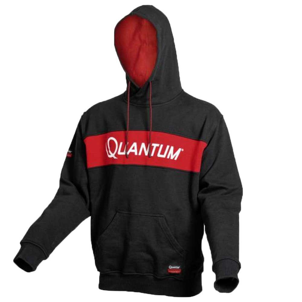 Купить Quantum fishing 8722001 Толстовка с капюшоном Tournament Черный Black / Red M 7ft.ru в интернет магазине Семь Футов