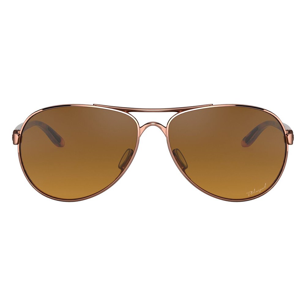 Купить Oakley OO4079-14 Feedback Поляризованные Очки  Rose Gold / Brown Gradient 7ft.ru в интернет магазине Семь Футов