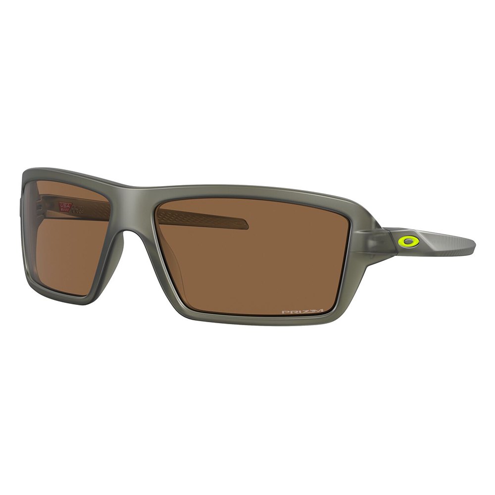 Купить Oakley OO9129-1963 Солнцезащитные очки Cables  Matte Olive Ink Prizm Bronze/CAT3 7ft.ru в интернет магазине Семь Футов