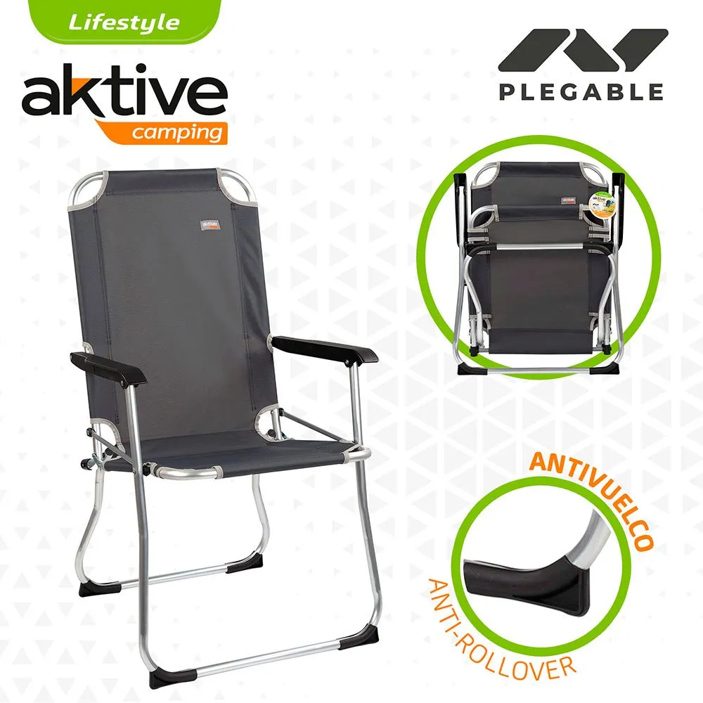 Купить Aktive R-16043613-52884 складной стул 54x57x91 cm отремонтированы Black 7ft.ru в интернет магазине Семь Футов