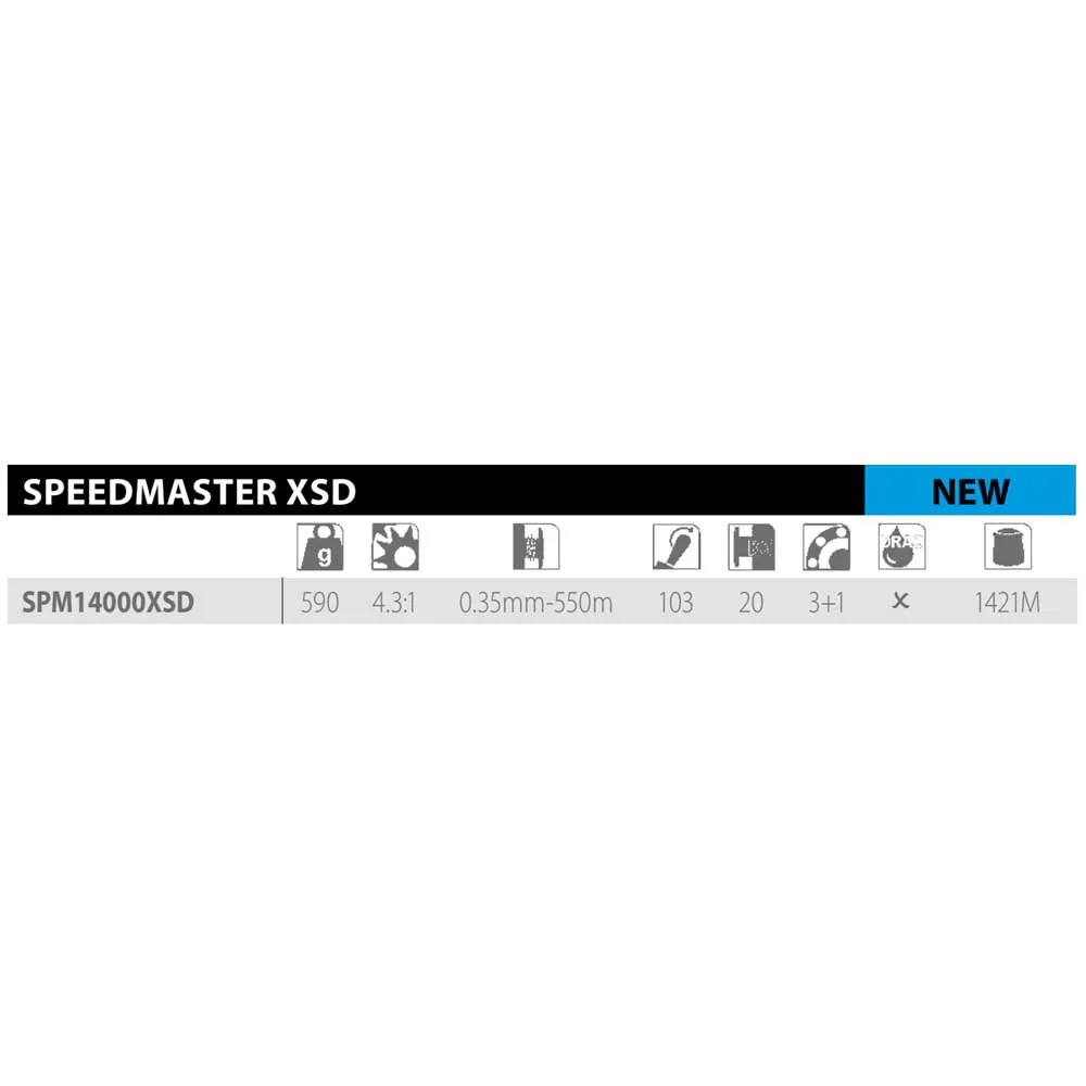 Купить Shimano Fishing SPM14000XSD Катушка для серфинга Speedmaster XSD Black 14000 7ft.ru в интернет магазине Семь Футов