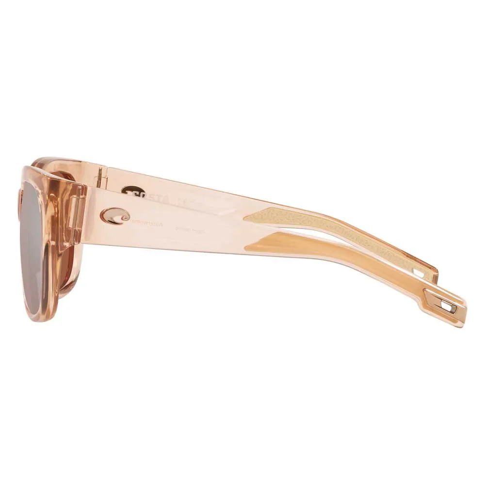 Купить Costa 06s9019-90191155 поляризованные солнцезащитные очки Waterwoman Shiny Blonde Crystal 25x12x10 Copper Silver Mirror 580P/CAT2 7ft.ru в интернет магазине Семь Футов