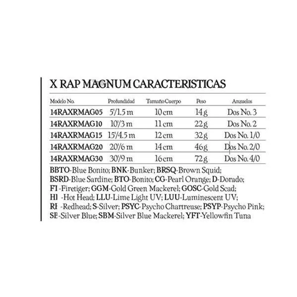 Купить Rapala 14racdmag22sm-unit Minnow Countdown Magnum Sinking 100g 220 mm 20x5x3 7ft.ru в интернет магазине Семь Футов