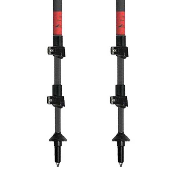 Купить Gabel 700843240 Montblanc 4.0 Alu Telescopic Поляки Зеленый Red 66-142 cm 7ft.ru в интернет магазине Семь Футов