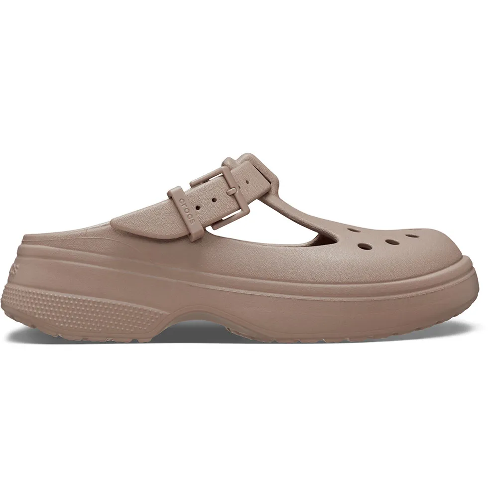 Купить Crocs 210581-214-m2w4 Деревянные башмаки Classic Mary Jane Taupe 35x25x15 EU 33 7ft.ru в интернет магазине Семь Футов