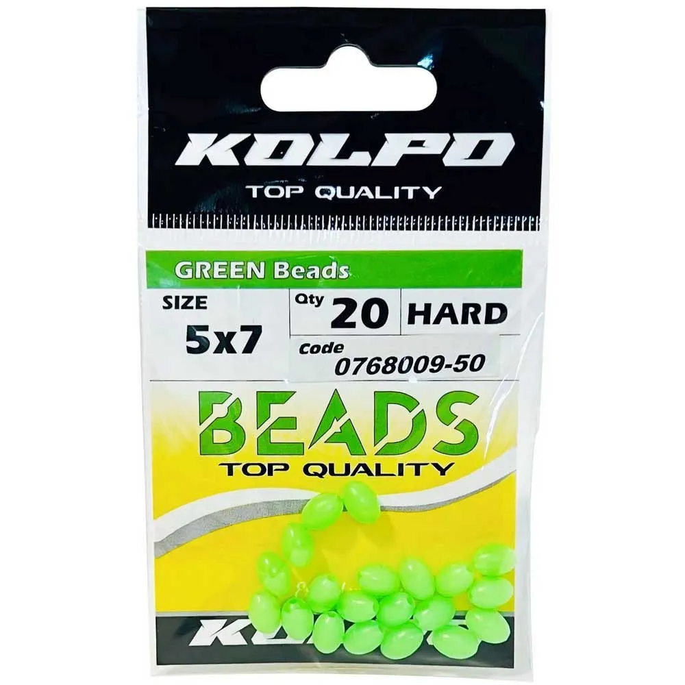 Купить Kolpo 0768009-20 жемчуг Oval Hard  Green 2 x 3 mm 7ft.ru в интернет магазине Семь Футов