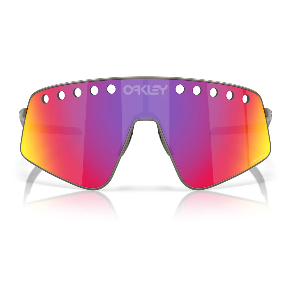 Купить Oakley OO6025-0338-38 Солнцезащитные очки Sutro ti sweep Matte Gunmetal Prizm Road/CAT3 7ft.ru в интернет магазине Семь Футов