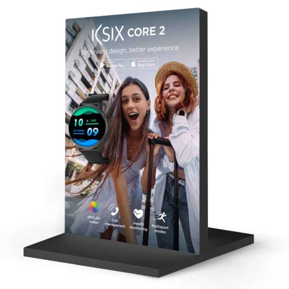 Купить KSIX BXSW24R Смарт-часы Core 2 Amoled  Pink 7ft.ru в интернет магазине Семь Футов