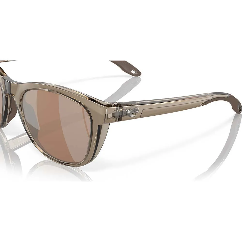 Купить Costa 06s9108-91080354 поляризованные солнцезащитные очки Aleta Taupe Crystal / Taupe Crystal 25x12x10 Copper Silver Mirror 580G/CAT2 7ft.ru в интернет магазине Семь Футов