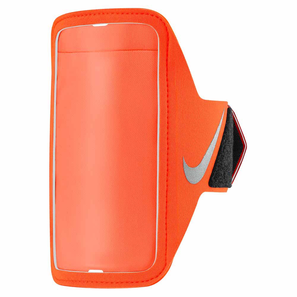 Купить Nike N0001324805OS Lean Беговая повязка  Total Orange / Black / Silver 7ft.ru в интернет магазине Семь Футов