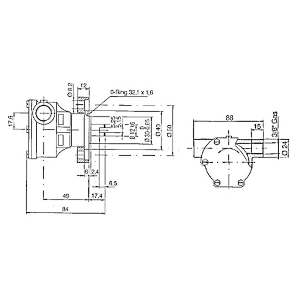 Купить Ancor 1600135 ST135 13-28lt/min 3/8´´ Самовсасывающий насос  Bronze 7ft.ru в интернет магазине Семь Футов