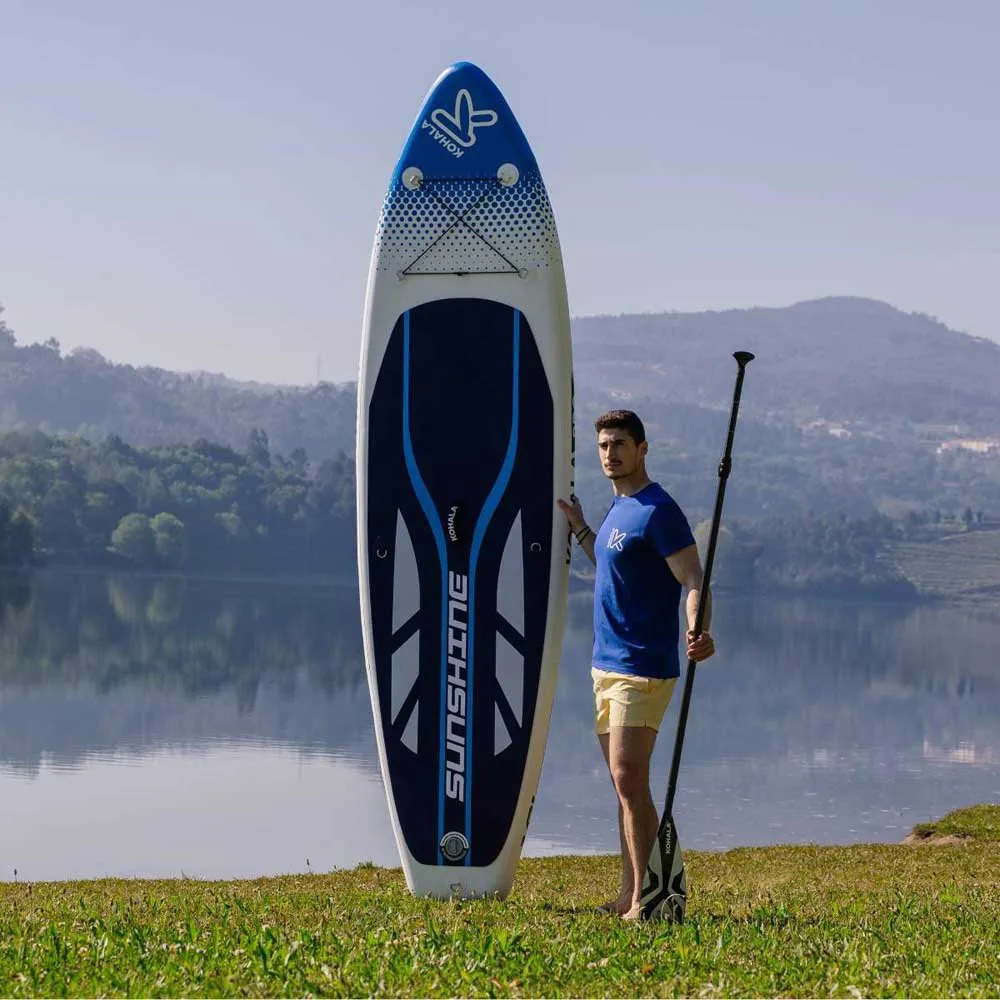 Купить Kohala 1636 Надувной комплект для падлбординга Sunshine 10´ White / Blue 175x55x28 30 cm5 7ft.ru в интернет магазине Семь Футов