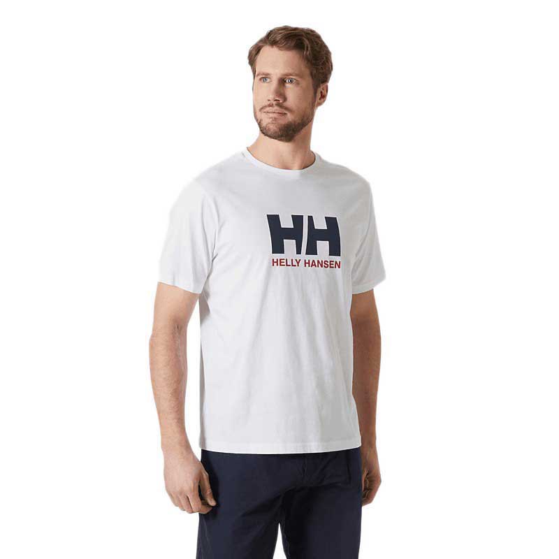 Купить Helly hansen 30396_001-2XL Футболка с коротким рукавом Logo 2.0 White 2XL 7ft.ru в интернет магазине Семь Футов