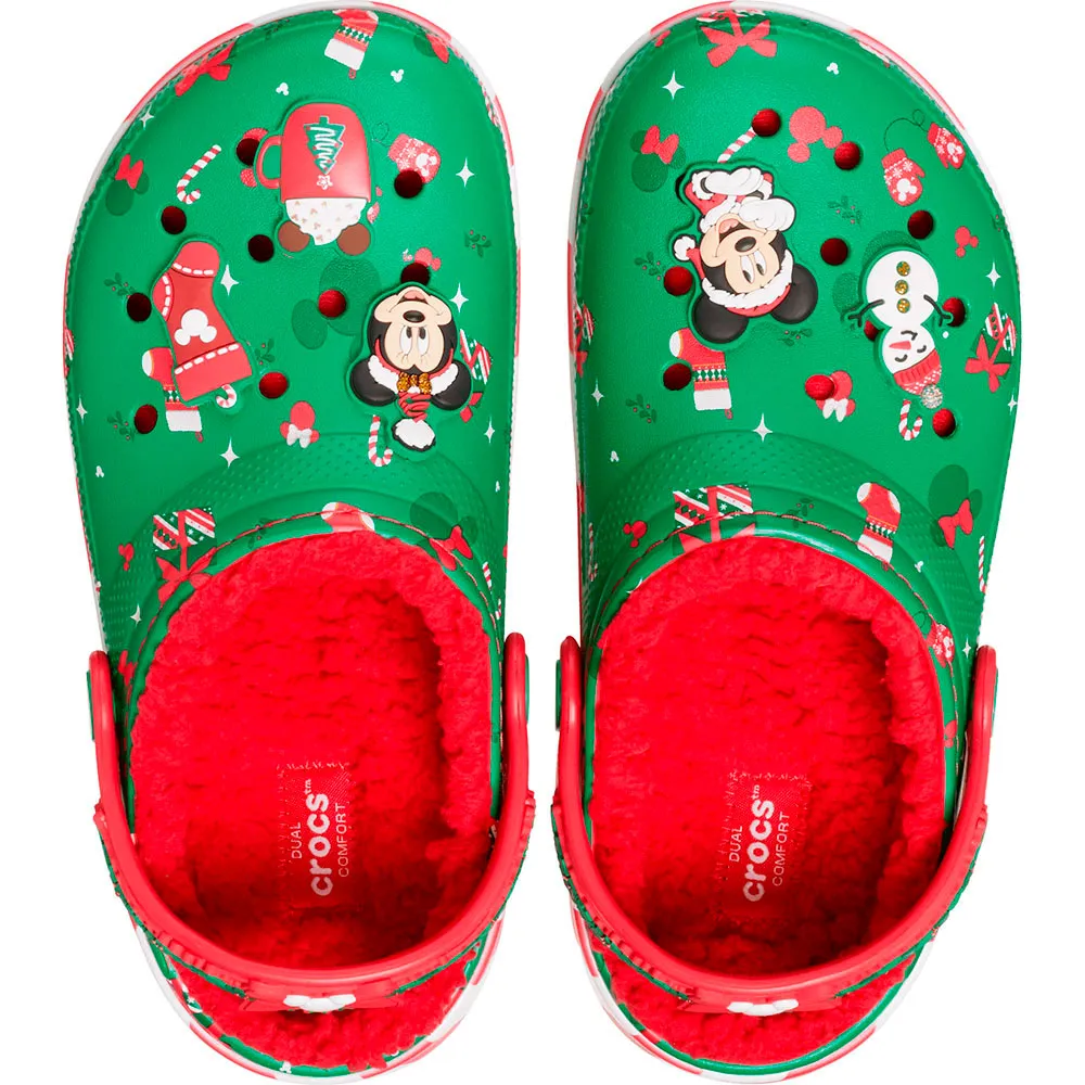 Купить Crocs 210815-90h-c4 Деревянные башмаки Mickey Xmas Lined Classic Multi 35x25x15 EU 19 7ft.ru в интернет магазине Семь Футов