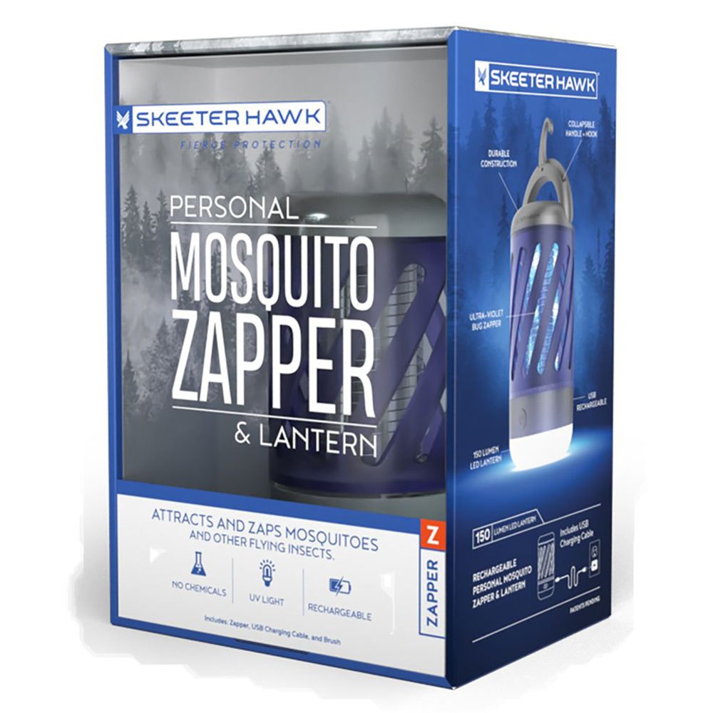 Купить Skeeter hawk SKE-ZAP-0001-G Personal Mosquito Zapper фонарь Черный Grey 7ft.ru в интернет магазине Семь Футов