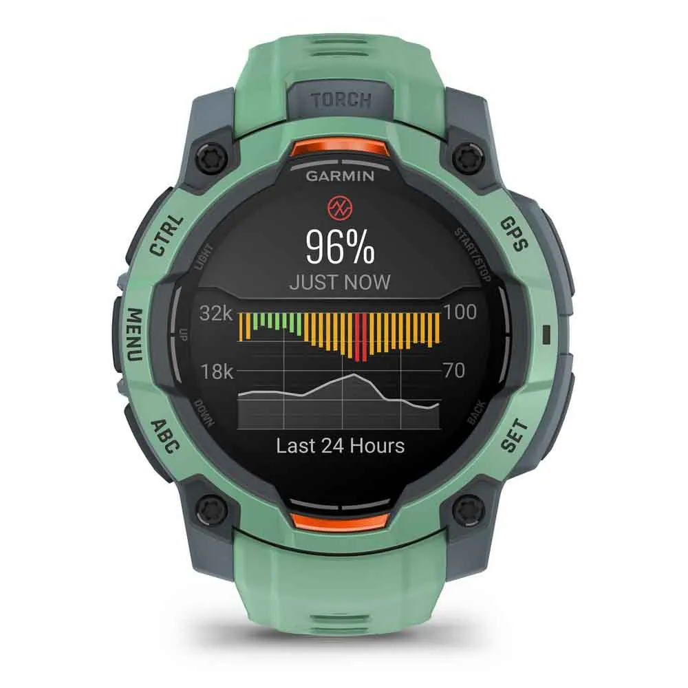 Купить Garmin 010-02936-01 Часы Instinct 3 45 mm Amoled  Green / Green 7ft.ru в интернет магазине Семь Футов