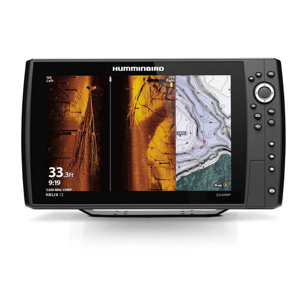 Купить Johnson outdoors inc NS-762 Helix 12 Chirp Mega SI+GPS G4N 12.1´´ Многофункциональный дисплей Золотистый Black 7ft.ru в интернет магазине Семь Футов