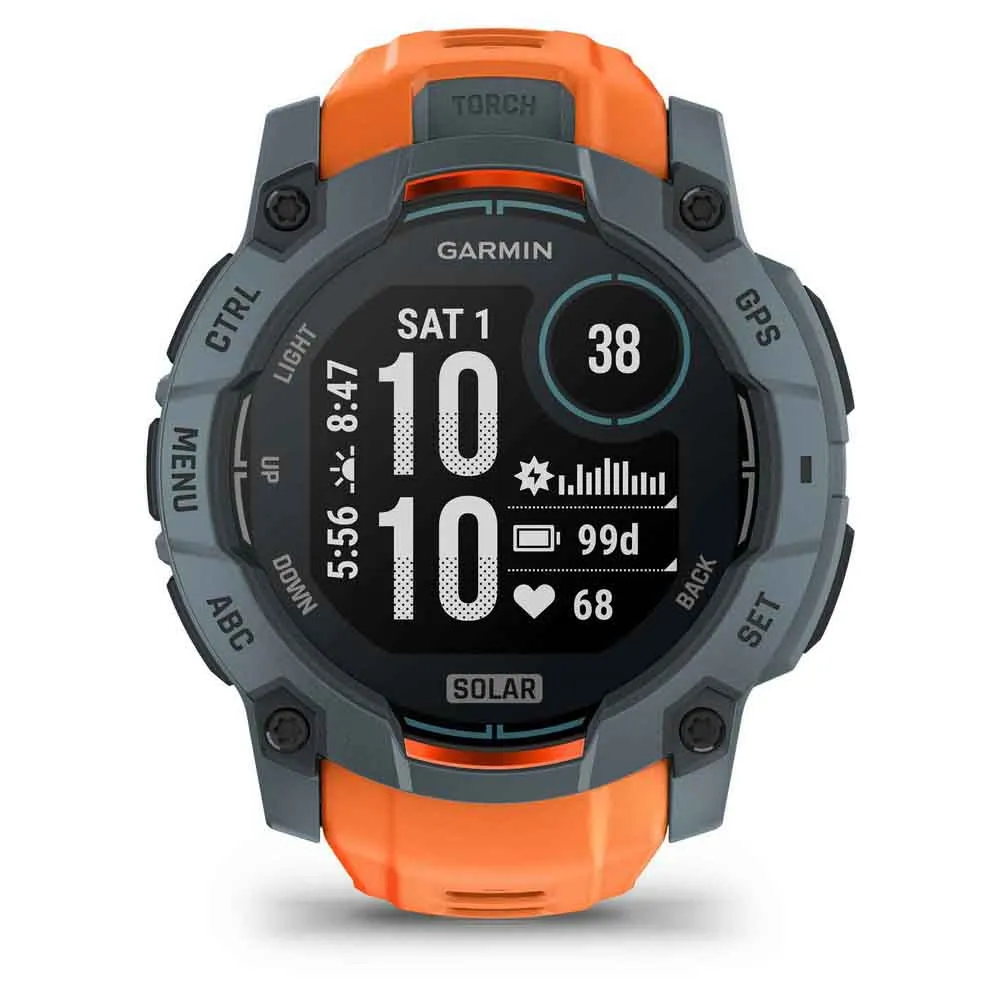 Купить Garmin 010-02935-01 Часы Instinct 3 50 mm Solar Оранжевый Grey / Orange 7ft.ru в интернет магазине Семь Футов