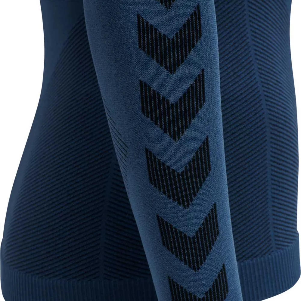 Купить Hummel 202645-7642-m/l Базовый слой с длинным рукавом First Seamless Dark Denim 30x22x2 M-L 7ft.ru в интернет магазине Семь Футов