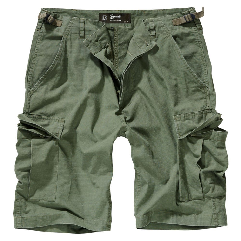 Купить Brandit 2019-1-M Шорты BDU Ripstop Зеленый  Olive M 7ft.ru в интернет магазине Семь Футов