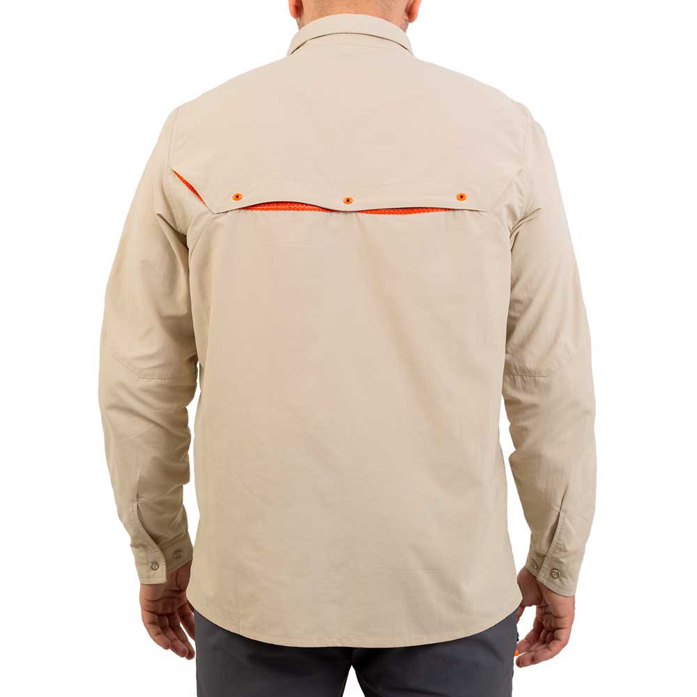 Купить Graff 807-KO-CL-10-S Рубашка с длинным рукавом 807-KO-CL-10 Fishing Бежевый Sand S 7ft.ru в интернет магазине Семь Футов