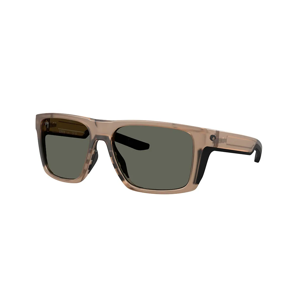 Купить Costa 06s9104-91041957 поляризованные солнцезащитные очки Lido Matte Brown Smoke 20x10x10 Gray 580G/CAT3 7ft.ru в интернет магазине Семь Футов