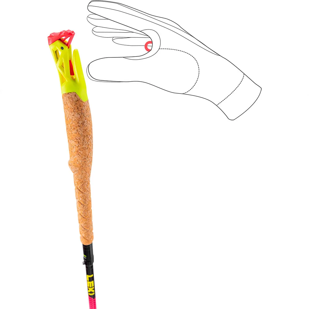 Купить Leki 797065225852-120 Нижняя часть палки Ultratrail FX.One Poles Розовый Multicolor 120-125 cm 7ft.ru в интернет магазине Семь Футов