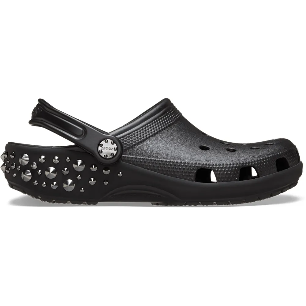 Купить Crocs 211596-001-m9w11 Деревянные башмаки Classic Studded Black 35x25x15 EU 42 7ft.ru в интернет магазине Семь Футов