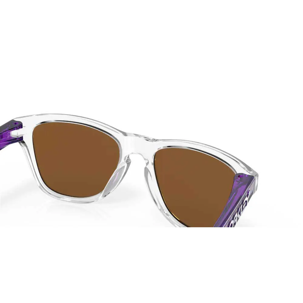 Купить Oakley oj9009-0348 Солнцезащитные очки Frogskins XXS Prizm Clear 25x12x10 Prizm Iridium Violet/CAT3 7ft.ru в интернет магазине Семь Футов