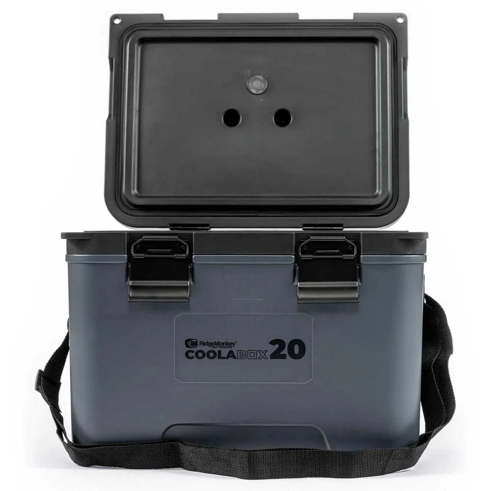 Купить Ridgemonkey out093-jet Жесткий переносной кулер CoolaBox 20L Dark Grey 45x35x35 43.5 x 32 x 31.5 cm 7ft.ru в интернет магазине Семь Футов
