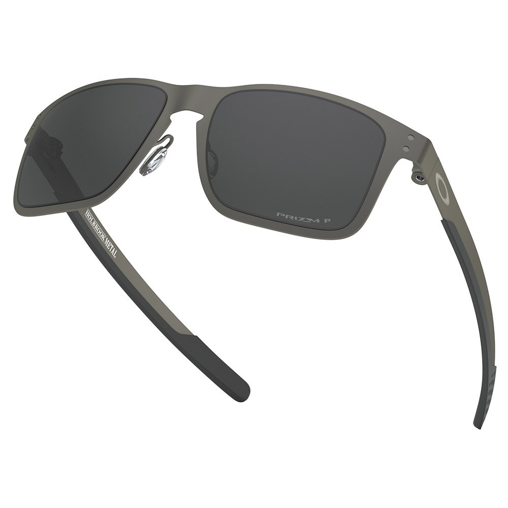 Купить Oakley OO4123-0655 Holbrook Металлические поляризованные солнцезащитные очки Prizm Matte Gunmetal Prizm Black Polarized/CAT3 7ft.ru в интернет магазине Семь Футов